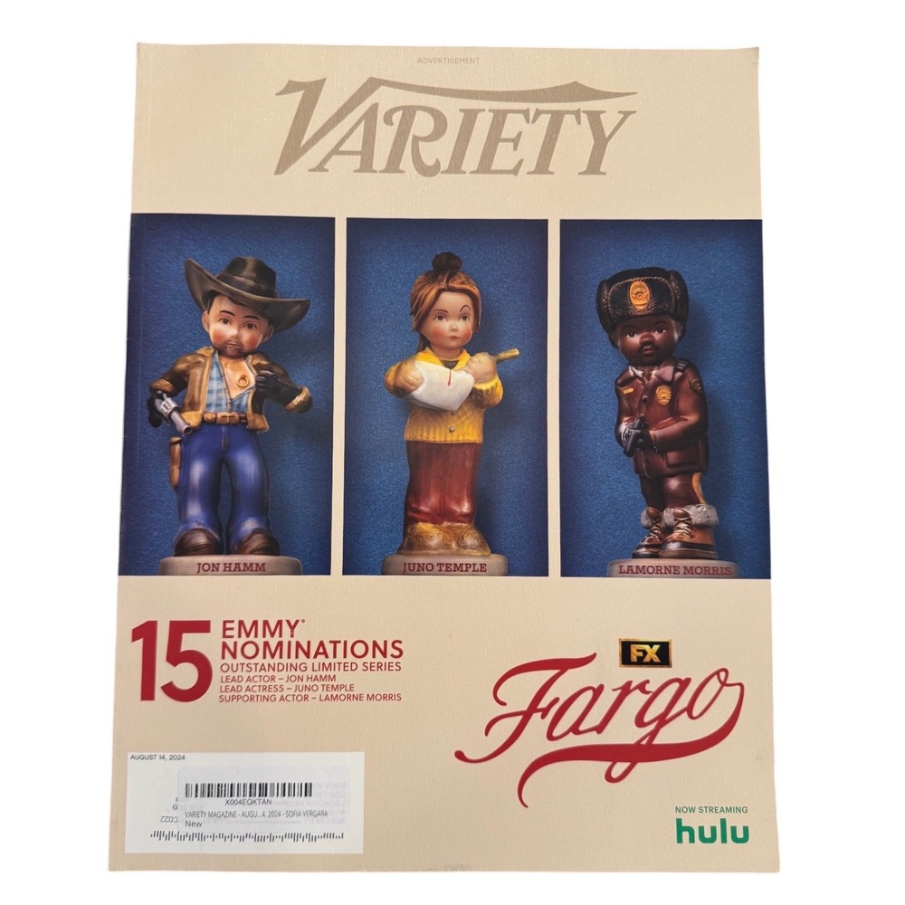Variety Magazine August 14 2024 Fargo Emmy Cover Sofia Vergara True Detective